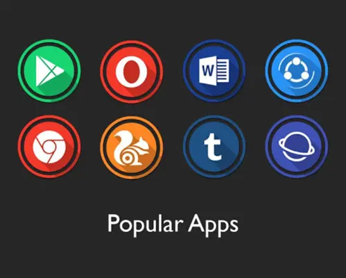 Circle Ring - Free Icon Pack android App screenshot 1